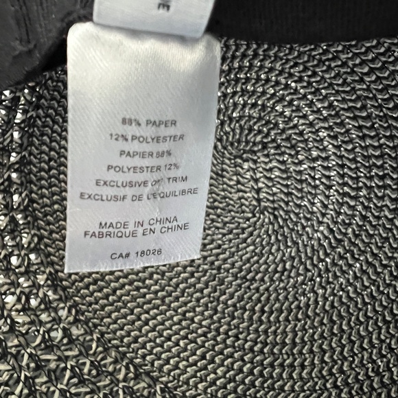 Stylish Black and Gray Women's Sun Hat - Picture 7 of 8